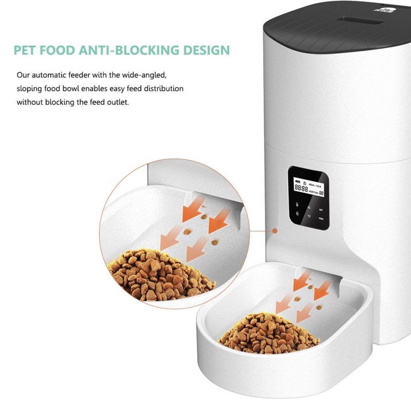Customize OEM ODM Smart Automatic Timed Pet Intelligent 6L Feeder