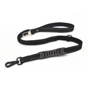 Nylon Hands Free Rope Dog Leash Pet Leash Reflective Dog Lead with Carabiner