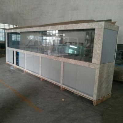 Custom High Quality Curve Ultra Clear Glass Aquarium