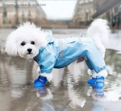 Wholesale Dog Shoes Candy Colors Dog Rain Boots Waterproof Dog Rain Shoes