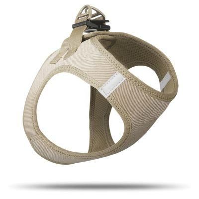 Custom Brand Logo Pure Solid Color Mesh Fabric Soft Pet Dog Vest Harness