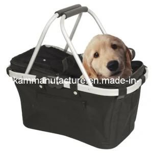 Foldable Pet Carry Basket Collapsible Dog Carry Basket