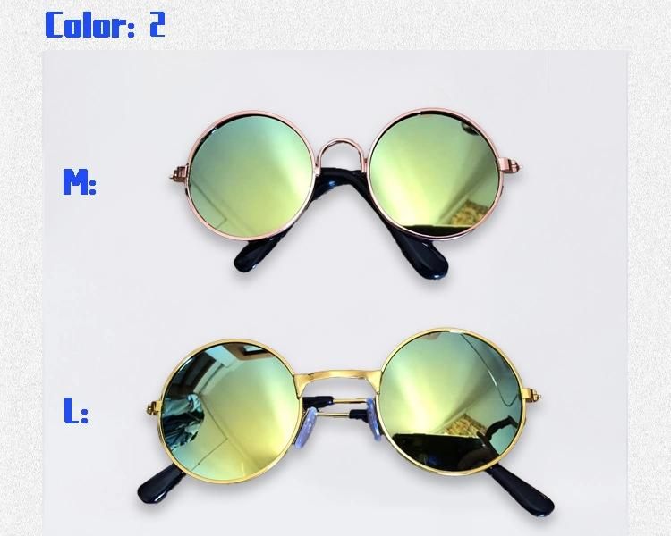 Hot Sale UV-Proof Anti-Reflective Cat Dog Sunglasses Glasses Pet Eyeglasses