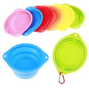 Collapsible Cheap Wholesale Pets Feeding Bowls Portable Travel Bowl