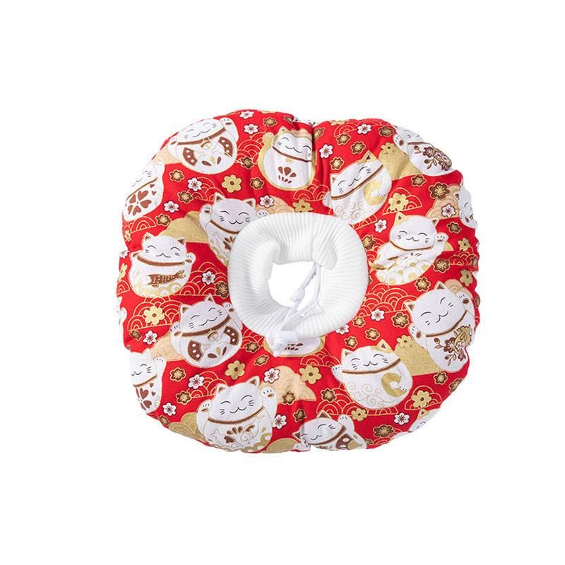 Cat Elizabeth Collar with Beautiful Strawberry Pattern Dog Recovery Collar