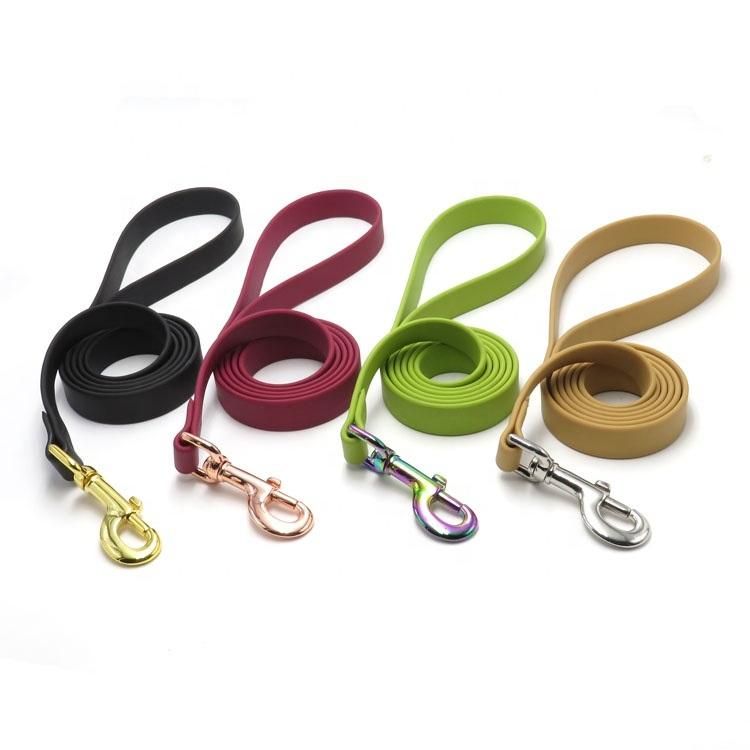 Wholesale Durable Silicone PVC TPU Waterproof Heavy Duty Training Luxury Dog Collar and Leash
