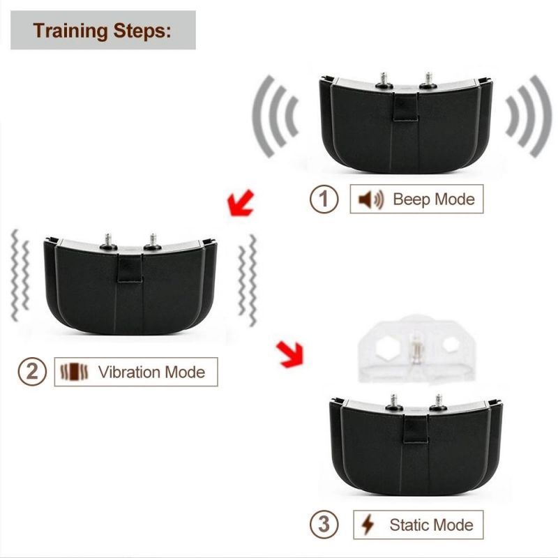 Pet Training Products 998d 300m LCD Remote Electric Dog Training Collar with Battery Operated