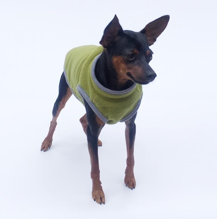 Fleece Vest Dog Sweater - Warm Pullover Fleece Dog Jacket with Small MOQ