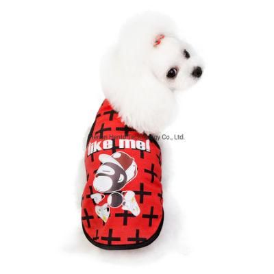 Spring and Summer Colorful Stripe Pet Vest Accessories New Pet Clothes