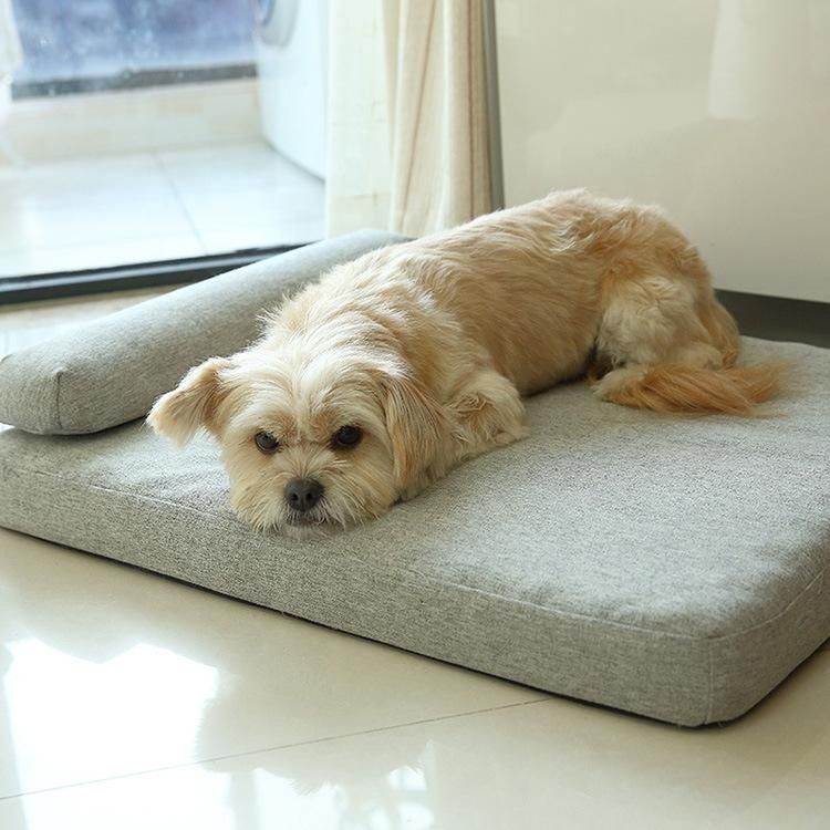 Wholesale Removable Luxury Memory Foam Pet Sofa Dog Bed