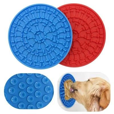 Pet Lick Pad Silicone Slow Feeder for Cats Dog Easy Digest Food Supply Pet Licking Mat