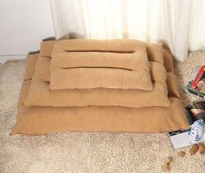 Three Sizes Berber Fleece Fabric Pet Bed &amp; Cushion
