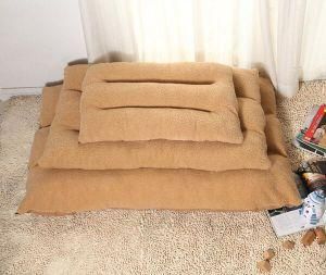 Three Sizes Berber Fleece Fabric Pet Bed &amp; Cushion