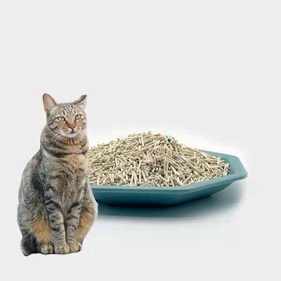 Food Grade Pet Tofu Cat Litter Soluble in Water Quickly Absorb Water Custom Flavor Flushable Bentonite Tofu Cat Litter