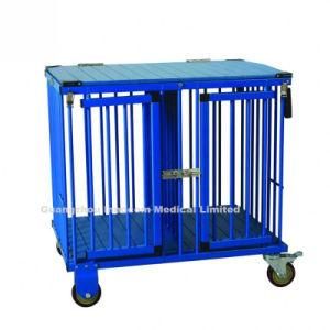 Pet Product Dog Trolley Veterinary Pet Cages Grooming Dog Trolley