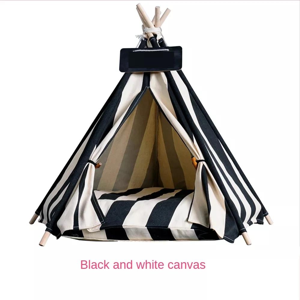 High Quality Portable Cat Tent Four Seasons Multi-Color Dog Cat Pet Tent