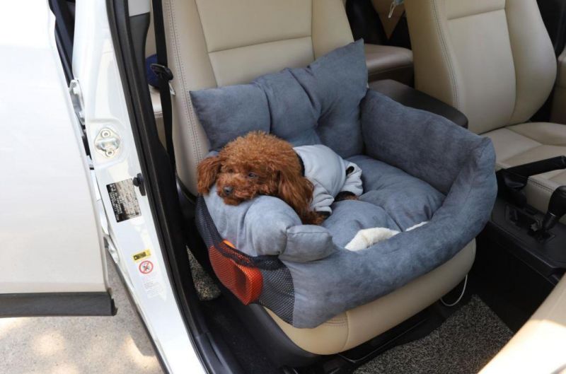 Travel Safety Dog Sofa Bed Seat Pet Car Booster Seat