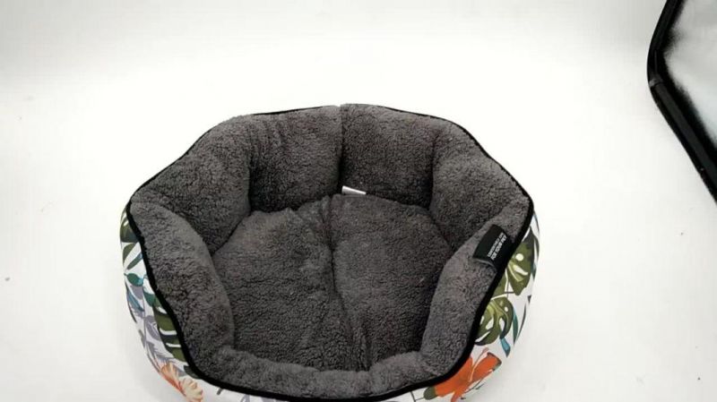 Wholesale Fashion Design Warm Anti-Slip Pet Waterproof Bed Dog Bed