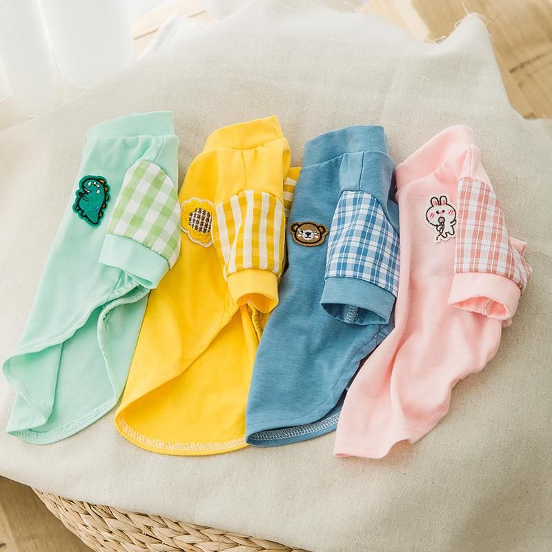 Manufacturer Mascotas Pet Dog Shirts Custom Small Pet Clothes Dogs Designer Cloth
