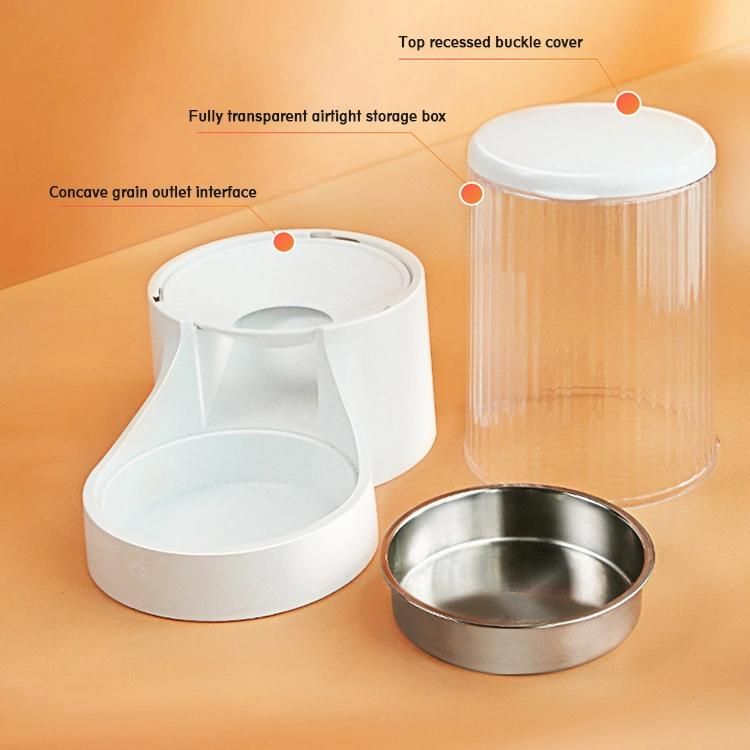 Feeder Double out Feeder Stainless Steel Dog Food Feeder Bowl