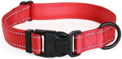 Highly Reflective Classic Dog Collar with Multiple Colors