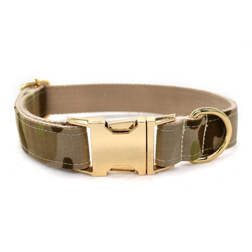 Light Camo High Quality Polyester Dog Collar