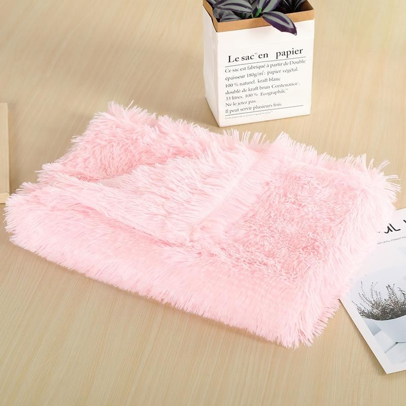 Wholesale Small Medium Large Dogs Cats Fluffy Plush Dog Blanket Pet Sleeping Mat Cushion Mattress Dog Blanket