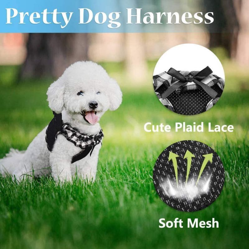 Soft Mesh Dog Vest Harness Puppy Padded Pet Harnesses
