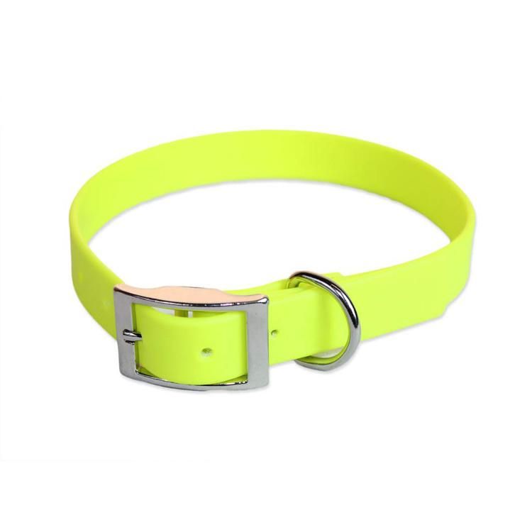 Adjustable Personalized Plastic Soft PVC Waterproof Neck Dog Collar for Pet