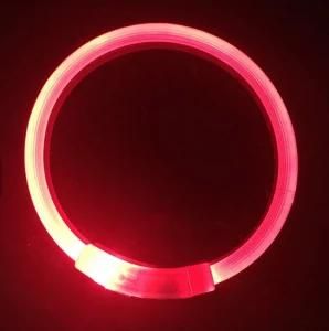 USB Rechargeable Flashing Silicone LED Dog Pet Collar