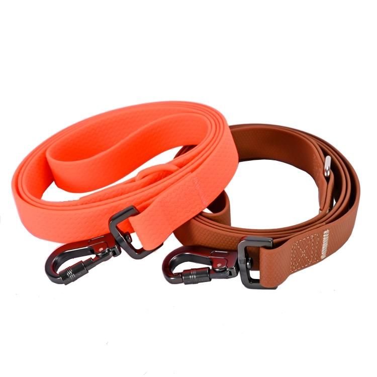 Eco-Friendly Waterproof Dog Leash Soft PVC Coated Webbing Dog Leash