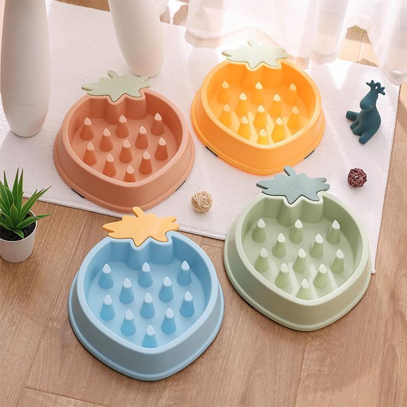 Pet Portable Plastic Feeding Bowl