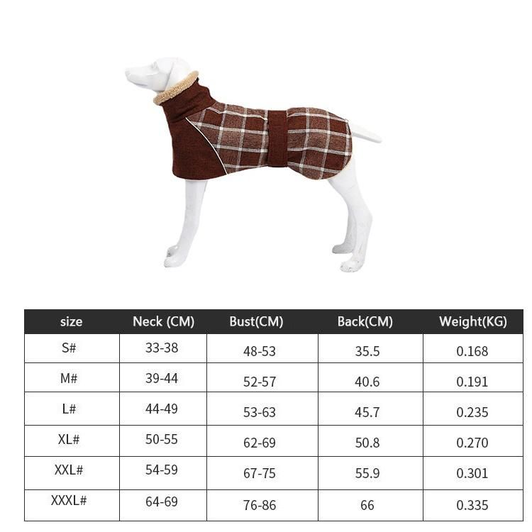 Autumn and Winter New Cross-Border Checked Coat