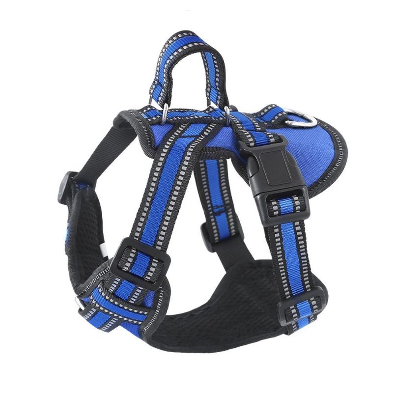 Personalized Dog Harness Reflective Breathable Adjustable Pet Harness