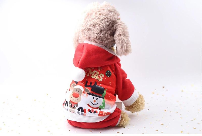 Pets Dog Clothing Christmas Clothes Wholesale Clothes for Dogs Pet Costumes Printing