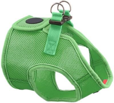 Breathable 100% Polyester Layered Soft Fabric Dog Harness