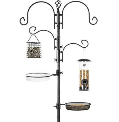 Amazon Hot Selling 4-Hook Bird Feeding Station