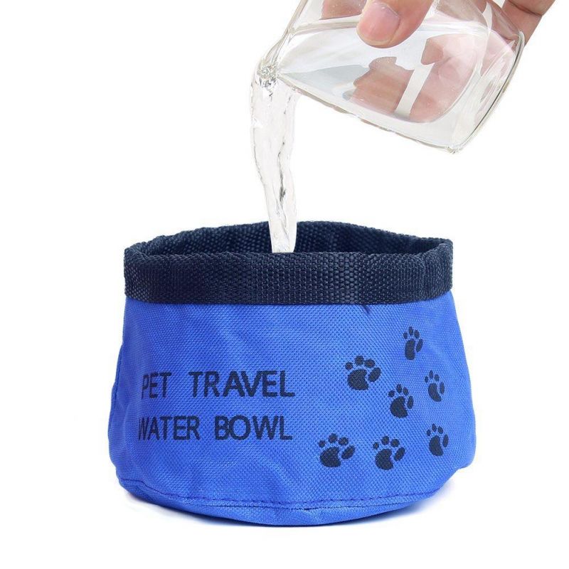 Collapsible Dog Bowls, BPA Free Foldable Travel Dog Bowl for Feed and Water