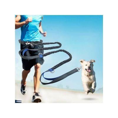 Adequate Sustainable Explosion-Proof Comfortable Smooth Texture Dog Leash with Adjustable Waist Belt