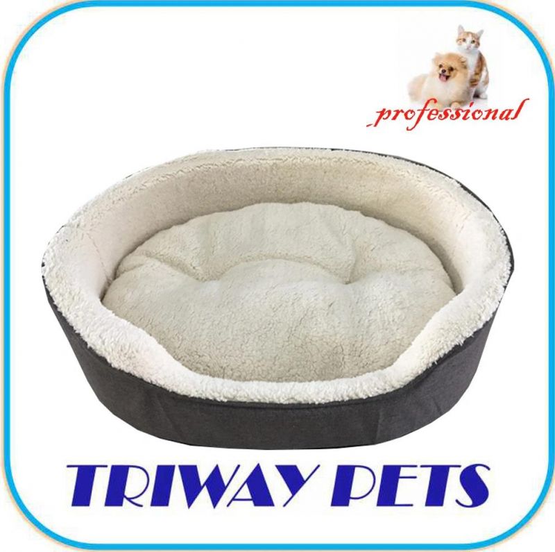 Imitation Hessian Foam Pet Bed (WY180305A/C)