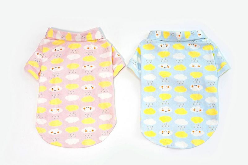 Factory Custom Processing Luxury Cartoon Pet Dog Clothes
