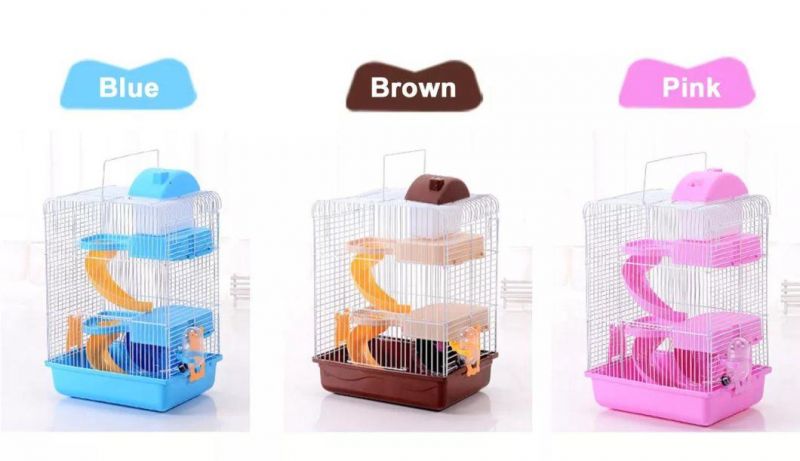 Pet Cage Outdoor Indoor Stainless Steel Cage Hamster Cages and Habitats