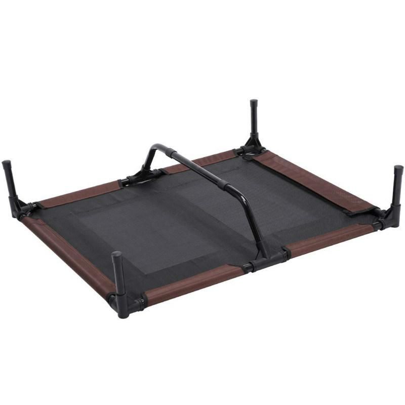 Outdoor Travel Dog Beds Elevated Pet Cot with Canopy Pet Carrier Dog Beds & Accessories for Camping