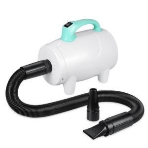 2 in 1 Pet Dryer 2 Speed Hot Cold Wind Automatic Hand Pet Dryer