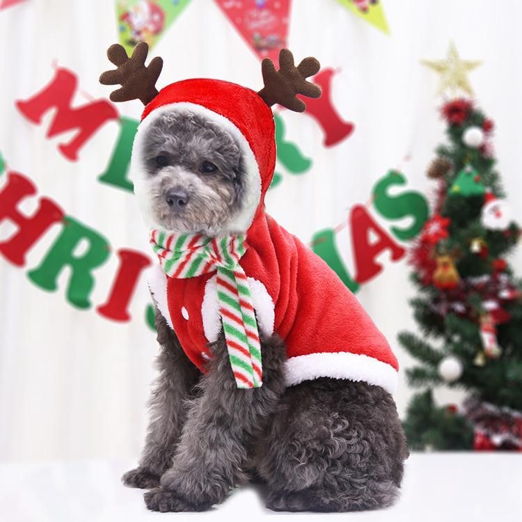 for Autumn Winter Manufacturer, Funny Baby Pet Accessories and Wear Small Winter Christmas Dog Clothes/