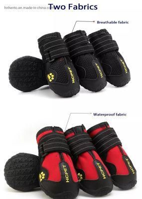 Reflective Dog Shoes Pet Waterproof Anti-Slip Rain Boots Paw Protectors