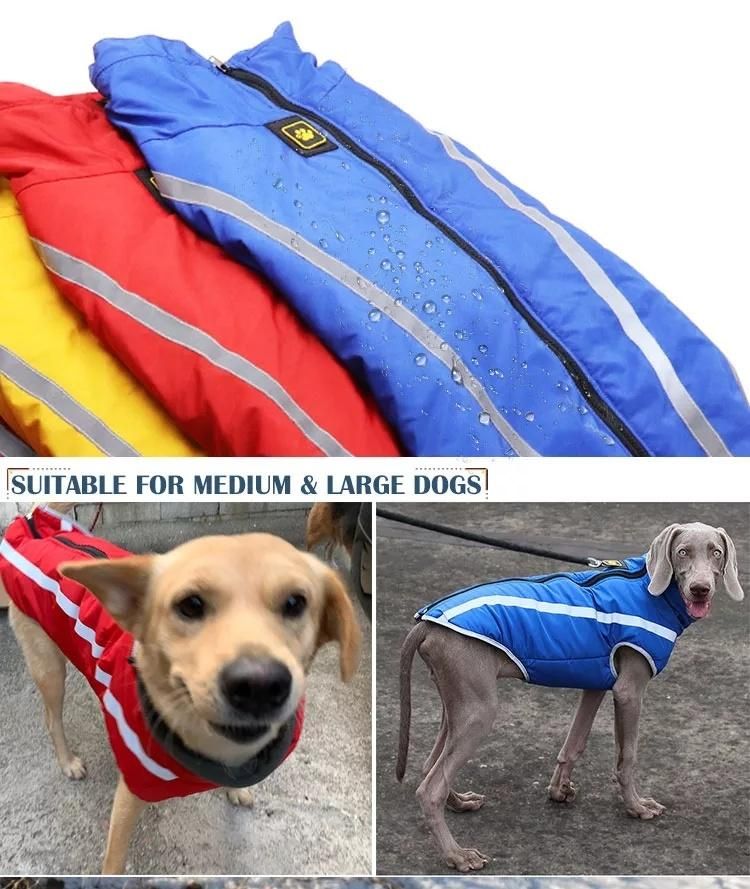 New Water Proof Dog Jackets Winter Pet Clothes Custom Designer Puppy Big Costume
