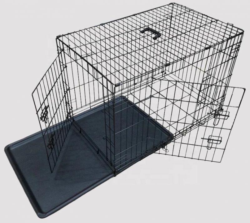 Pet Metal Dog Cage Single Open Door Bot Sale