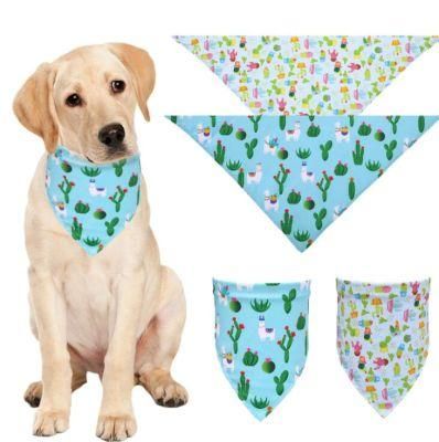 Reversible Square Dog Scarves, Dog Kerchiefs