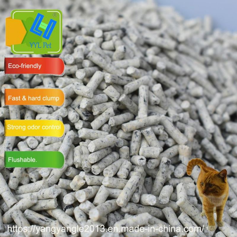 Active Carbon Tofu Cat Sand with Fast Clump, Odor Control